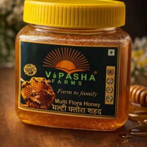 Vipasha Farms Pure Organic Honey – Natural, Raw & Unprocessed 500gm